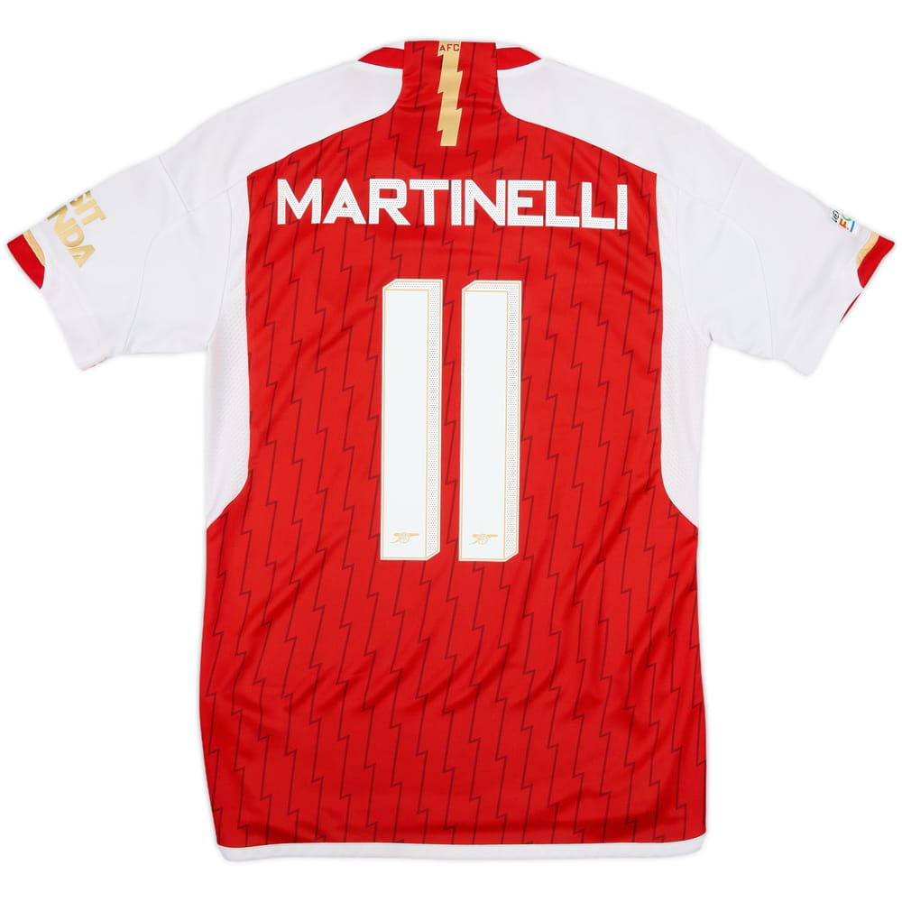 2023-24 Arsenal Home Shirt Martinelli #11 - 8/10 - (S)