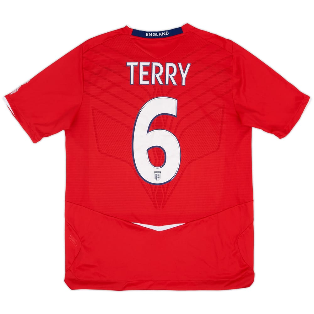 2008-10 England Away Shirt Terry #6 - 8/10 - (L)