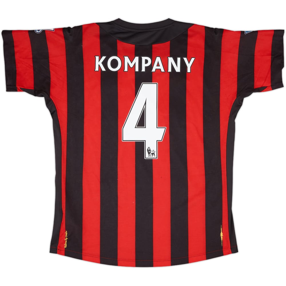 2011-12 Manchester City Away Shirt Kompany #4 - 7/10 - (L)