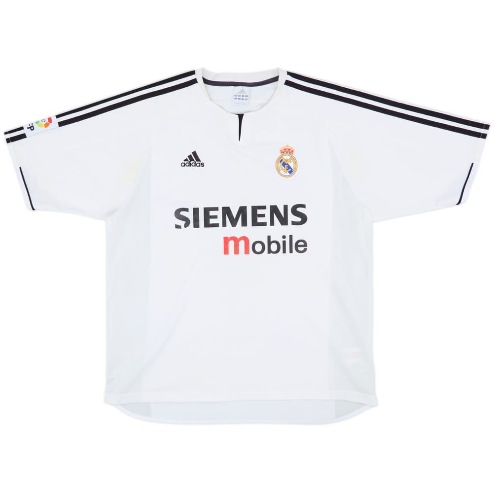 2003-04 Real Madrid Home Shirt - 5/10 - (L)
