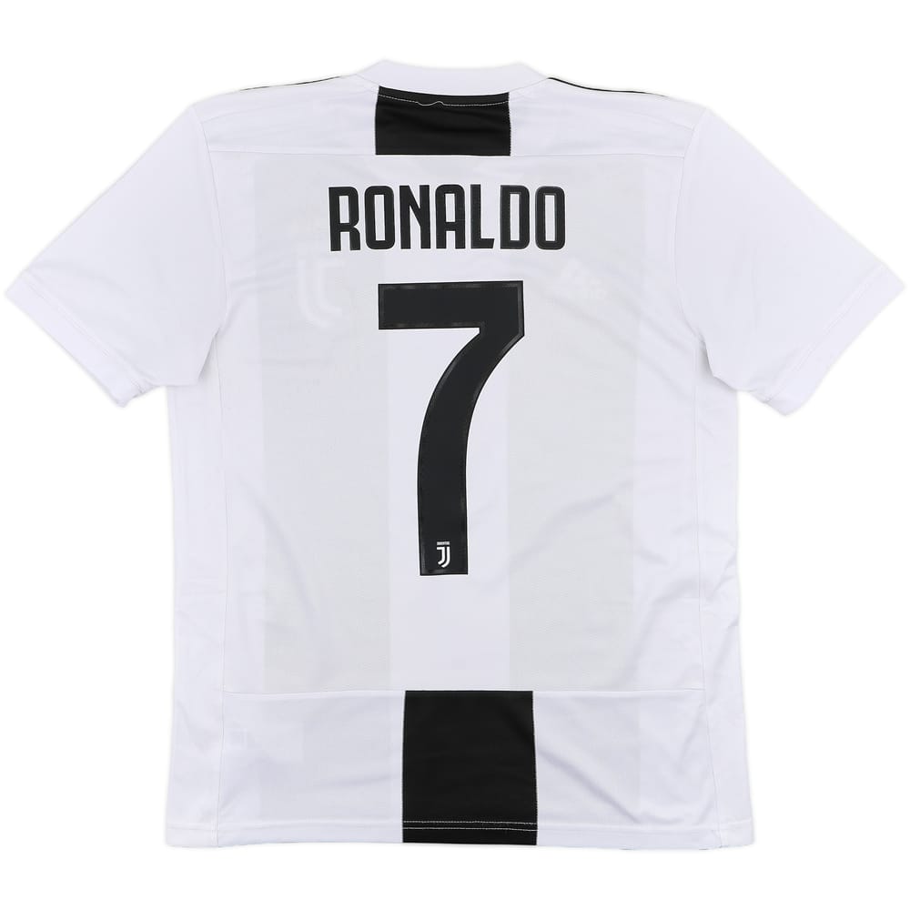2018-19 Juventus Home Shirt Ronaldo #7 - 8/10 - (S)
