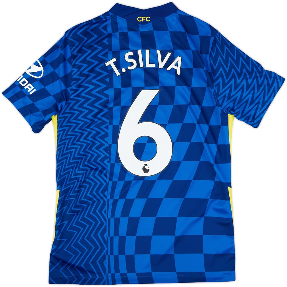 2021-22 Chelsea Home Shirt T.Silva #6 - 10/10 - (M)