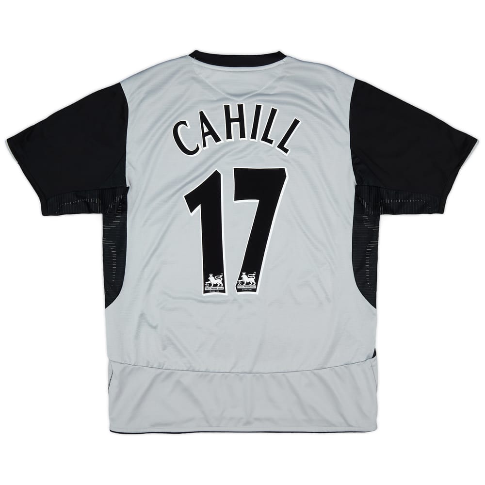2005-06 Everton Away Shirt Cahill #17 - 9/10 - (L)