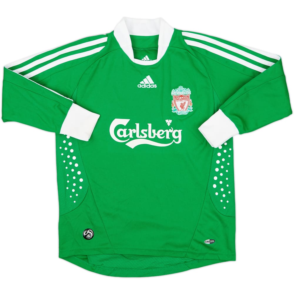 2008-09 Liverpool GK Shirt - 9/10 - (S.Boys)
