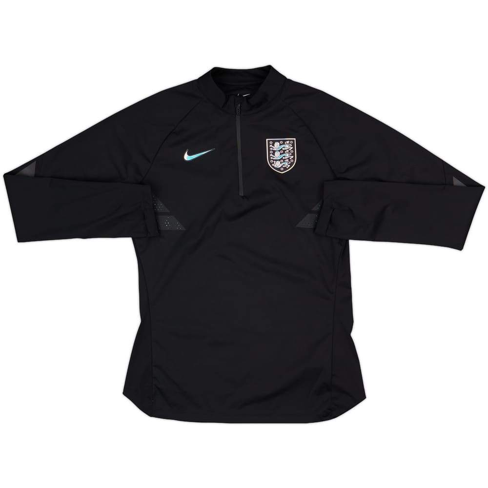 2022-23 England Nike 1/4 Zip Drill Top - 10/10 - (S)