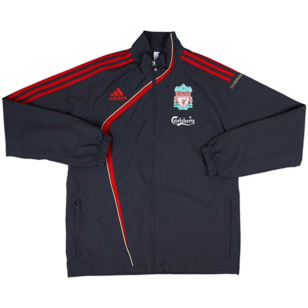 2009-10 Liverpool adidas Track Jacket - 8/10 - (M)