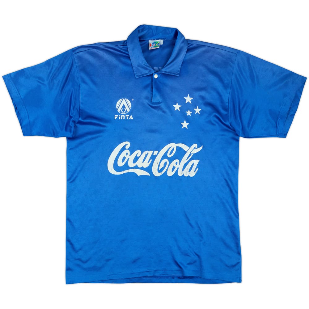 1992-93 Cruzeiro Home Shirt #5 - 5/10 - (L)