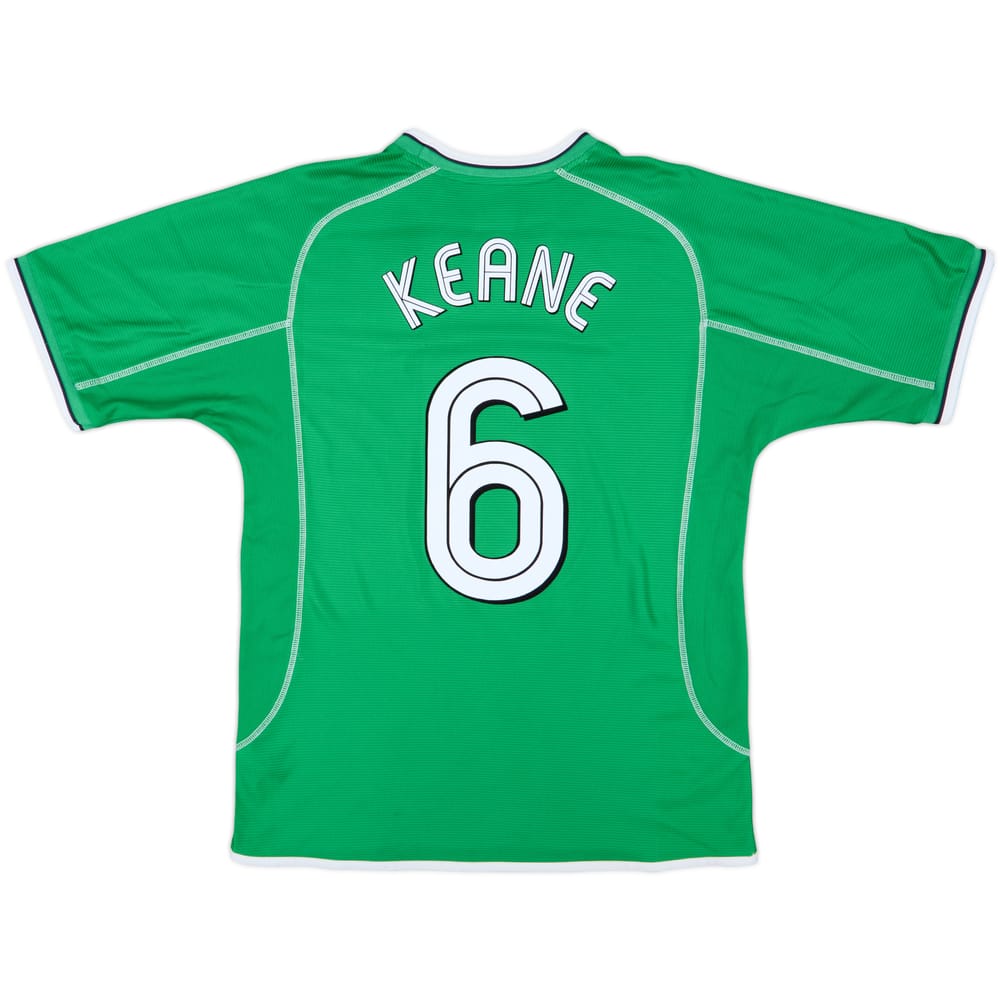 2002-03 Ireland Home Shirt Keane #6 - 9/10 - (M)