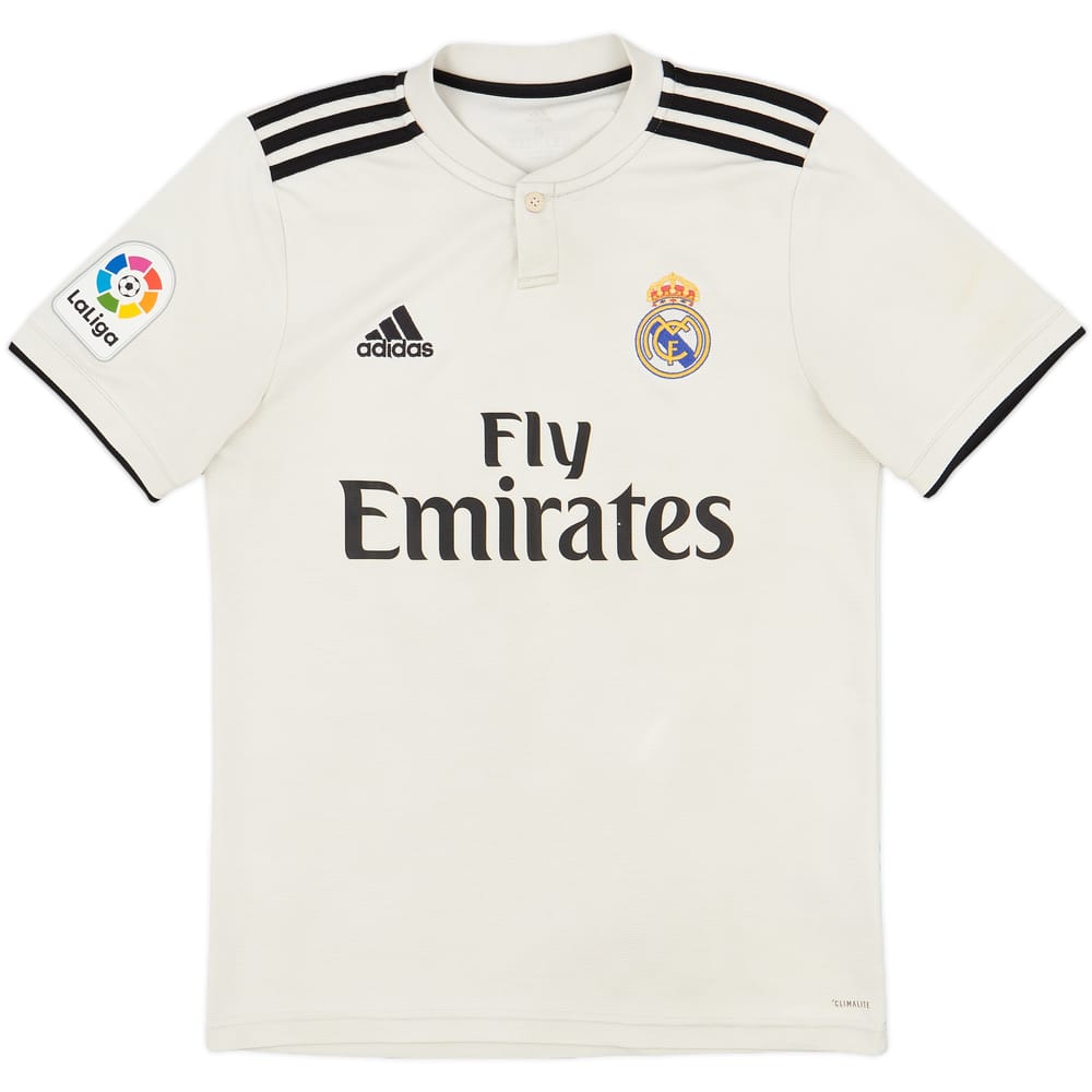 2018-19 Real Madrid Home Shirt - 5/10 - (S)