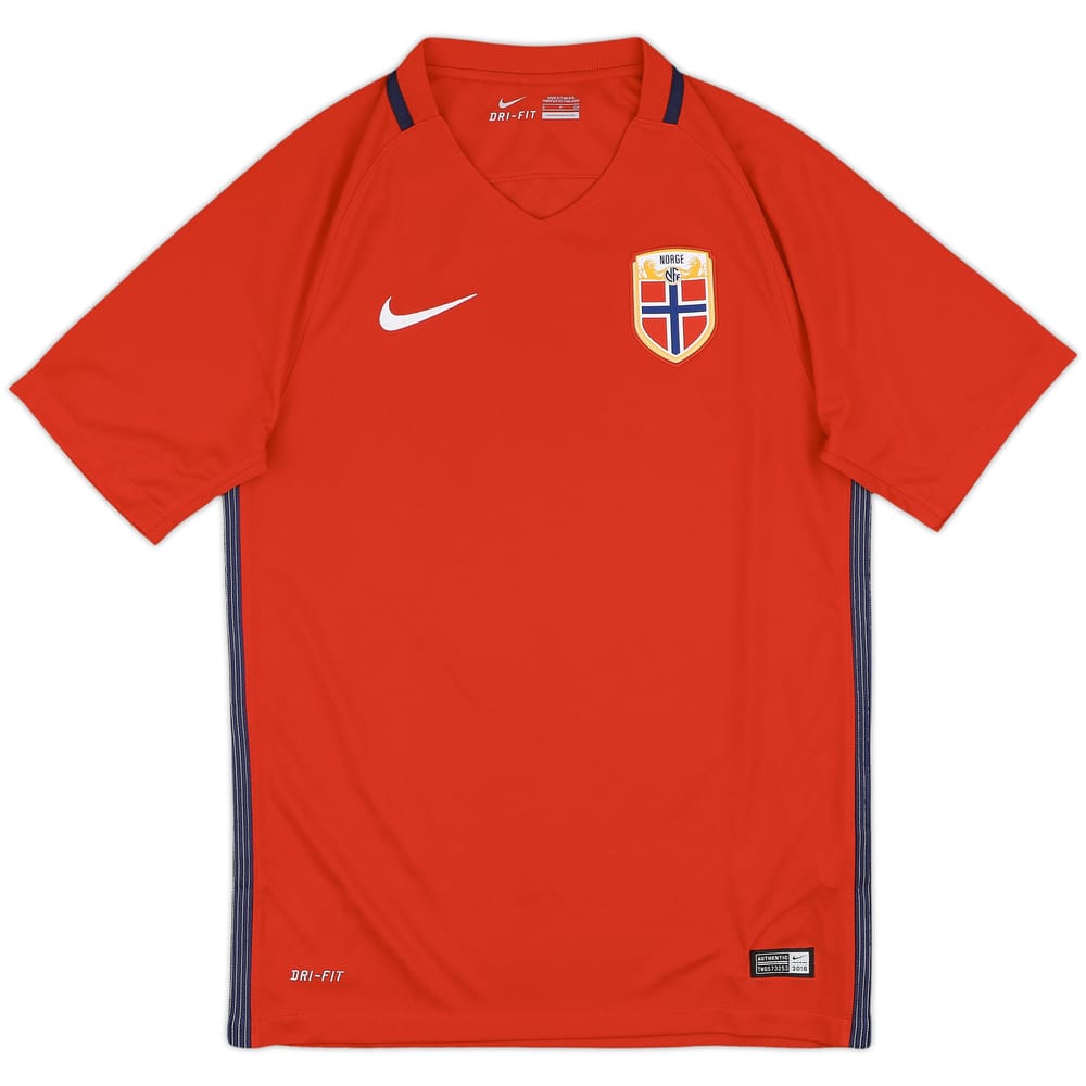 2016-18 Norway Home Shirt - 7/10 - (S)