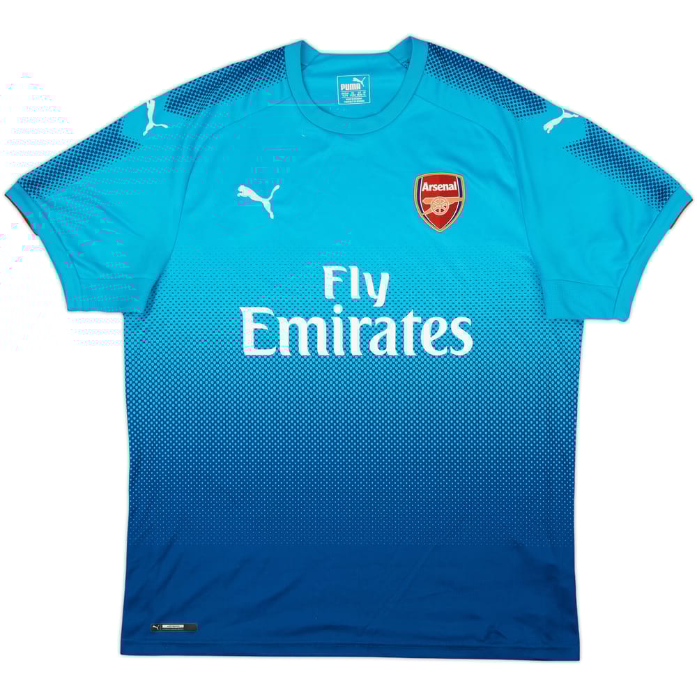 2017-18 Arsenal Away Shirt - 4/10 - (XL)