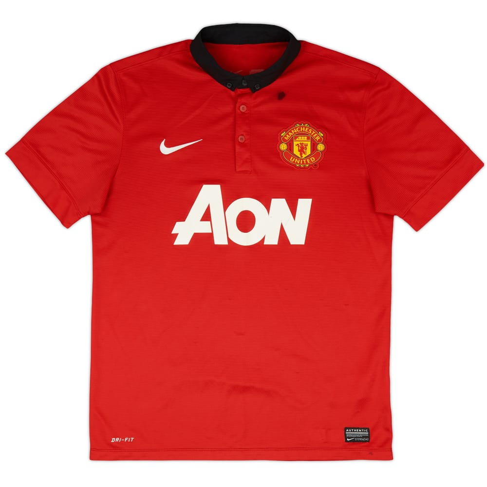 2013-14 Manchester United Home Shirt - 5/10 - (M)
