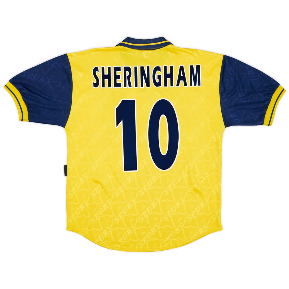 1995-97 Tottenham Third Shirt Sheringham #10 - 8/10 - (M)