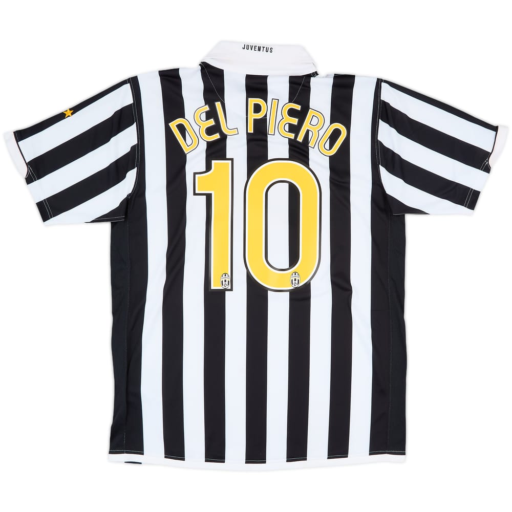 2006-07 Juventus Home Shirt Del Piero #10 - 7/10 - (L)