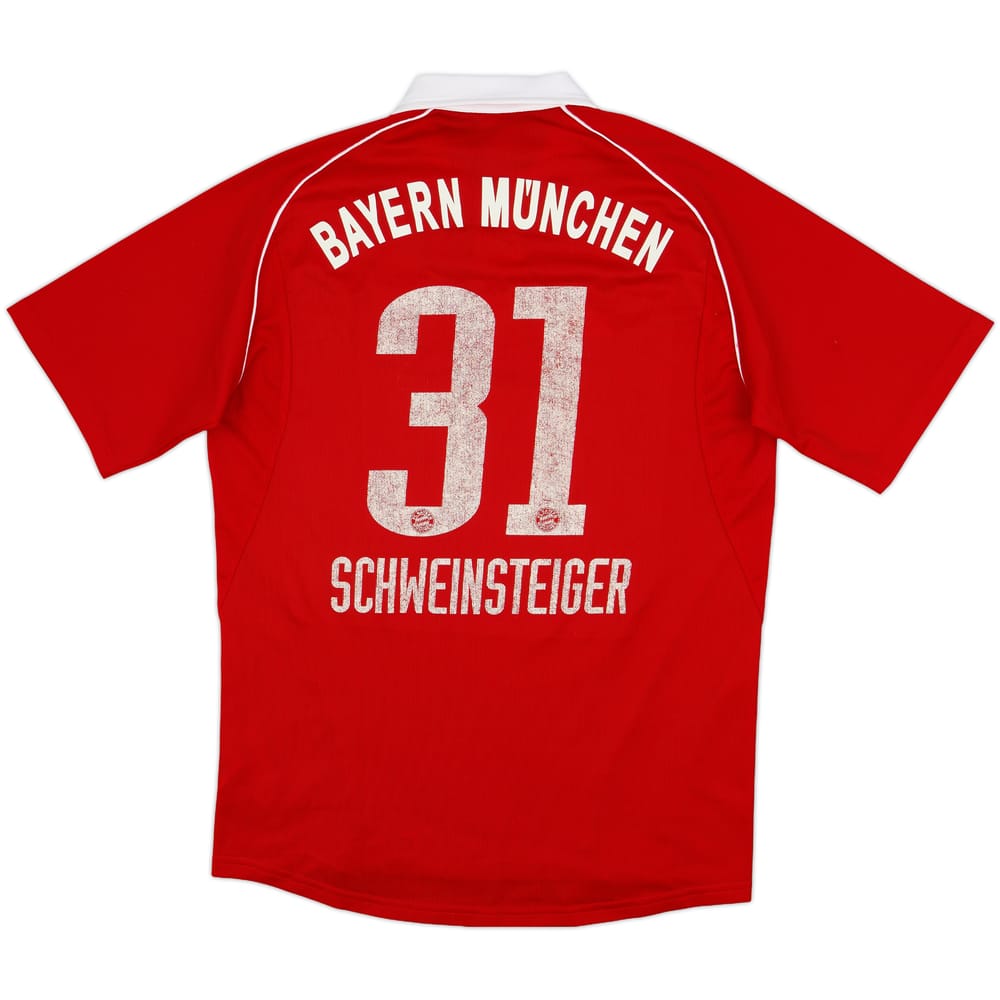 2005-06 Bayern Munich Home Shirt Schweinsteiger #31 - 5/10 - (S)