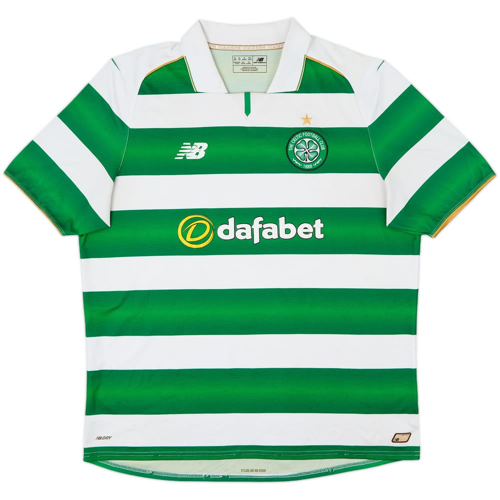 2016-17 Celtic Home Shirt - 5/10 - (XL)