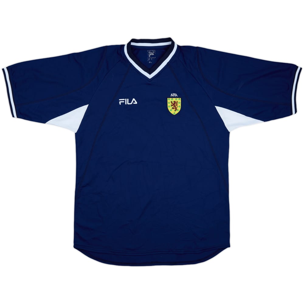 2000-02 Scotland Home Shirt - 8/10 - (L)