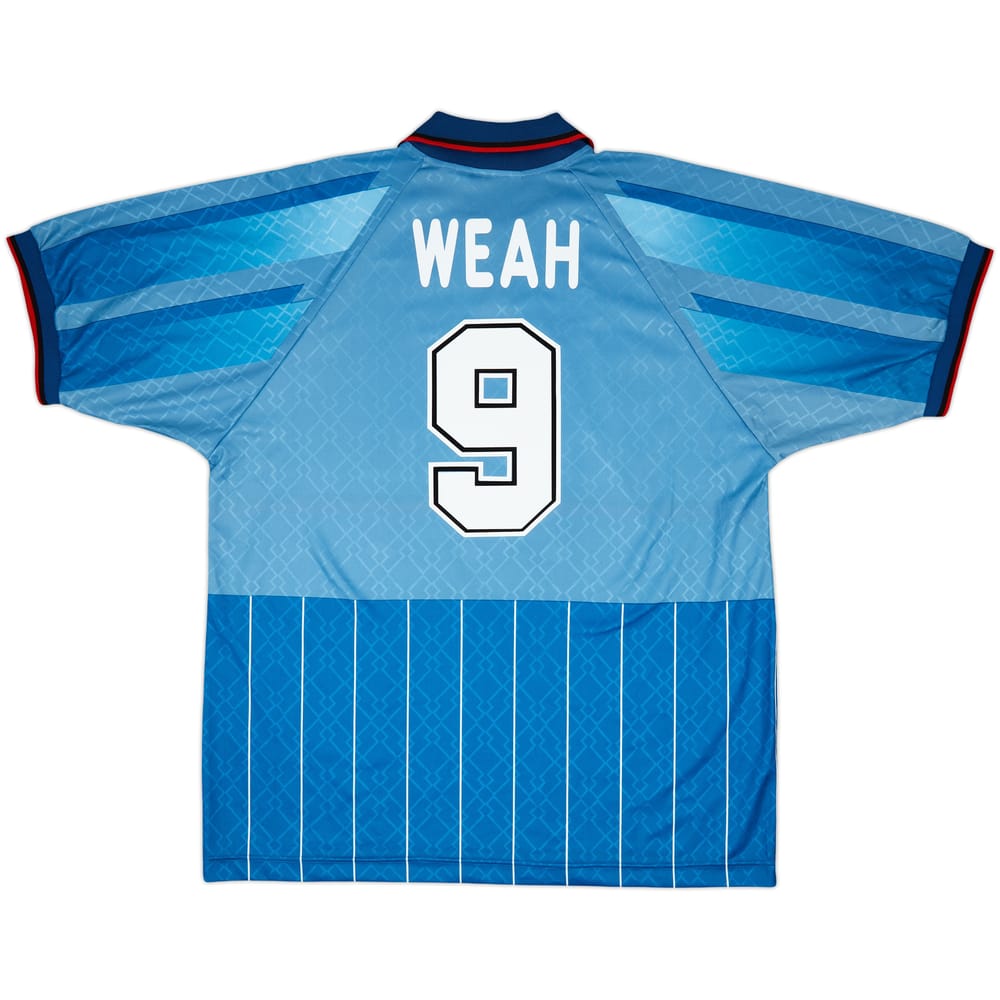 1995-96 AC Milan Fourth Shirt Weah #9 - 8/10 - (XXL)