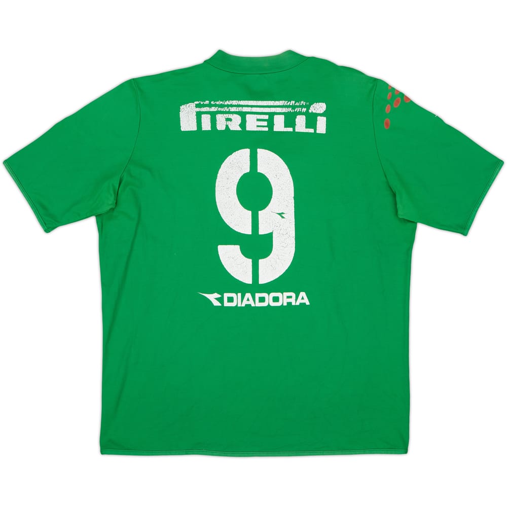 2004 Palmeiras Home Shirt #9 - 6/10 - (L)