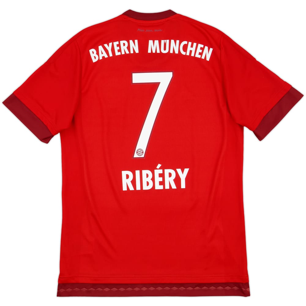2015-16 Bayern Munich Home Shirt Ribery #7 - 10/10 - (M)