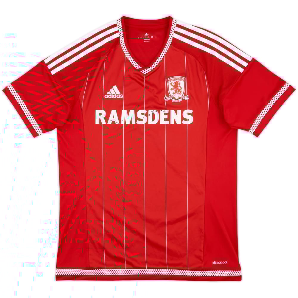 2015-16 Middlesbrough Home Shirt - 6/10 - (M)
