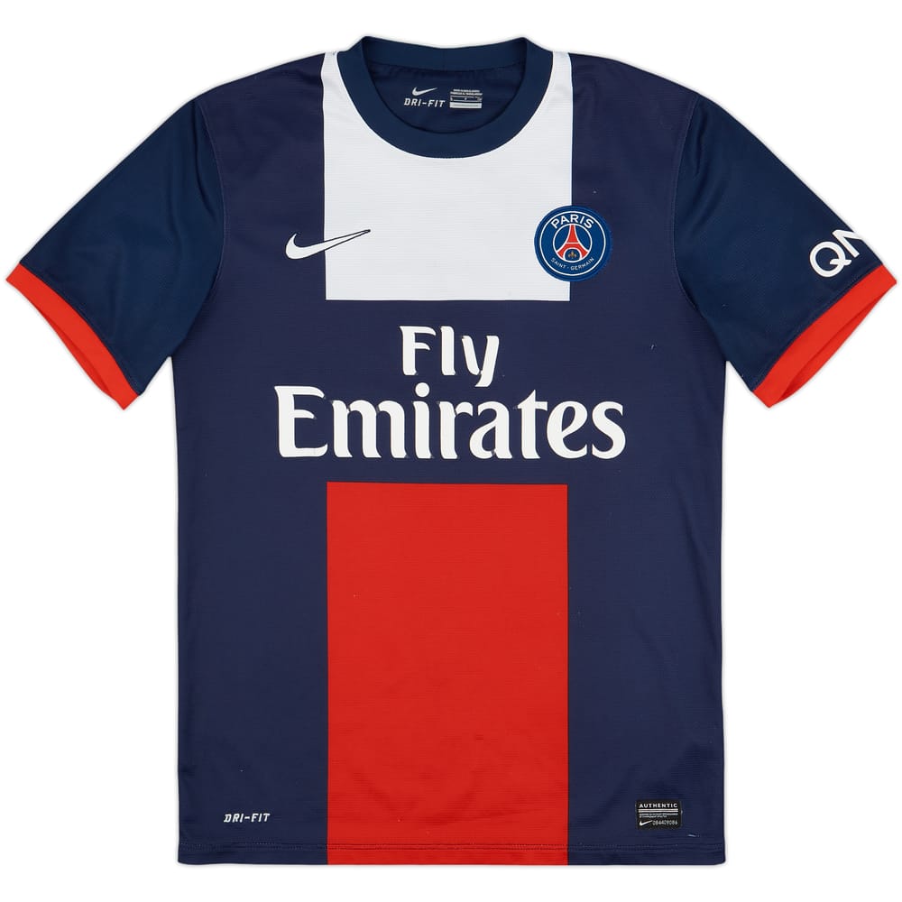 2013-14 Paris Saint-Germain Home Shirt - 4/10 - (S)