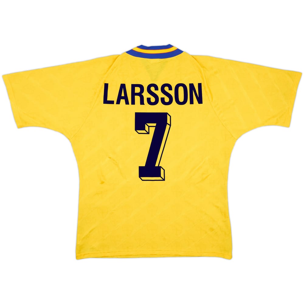 1994-96 Sweden Home Shirt Larsson #7 - 9/10 - (L)