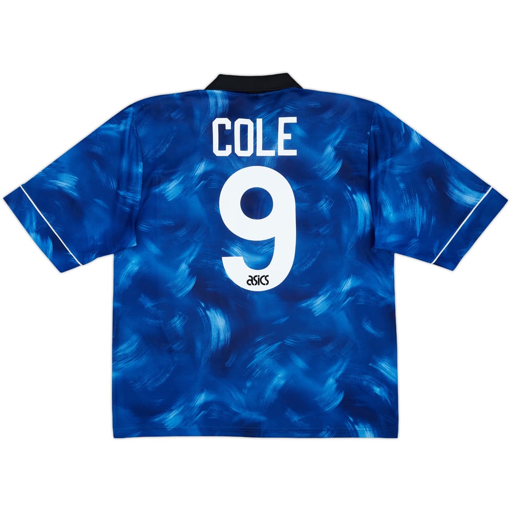 1993-95 Newcastle Away Shirt Cole #9 - 8/10 - (XL)