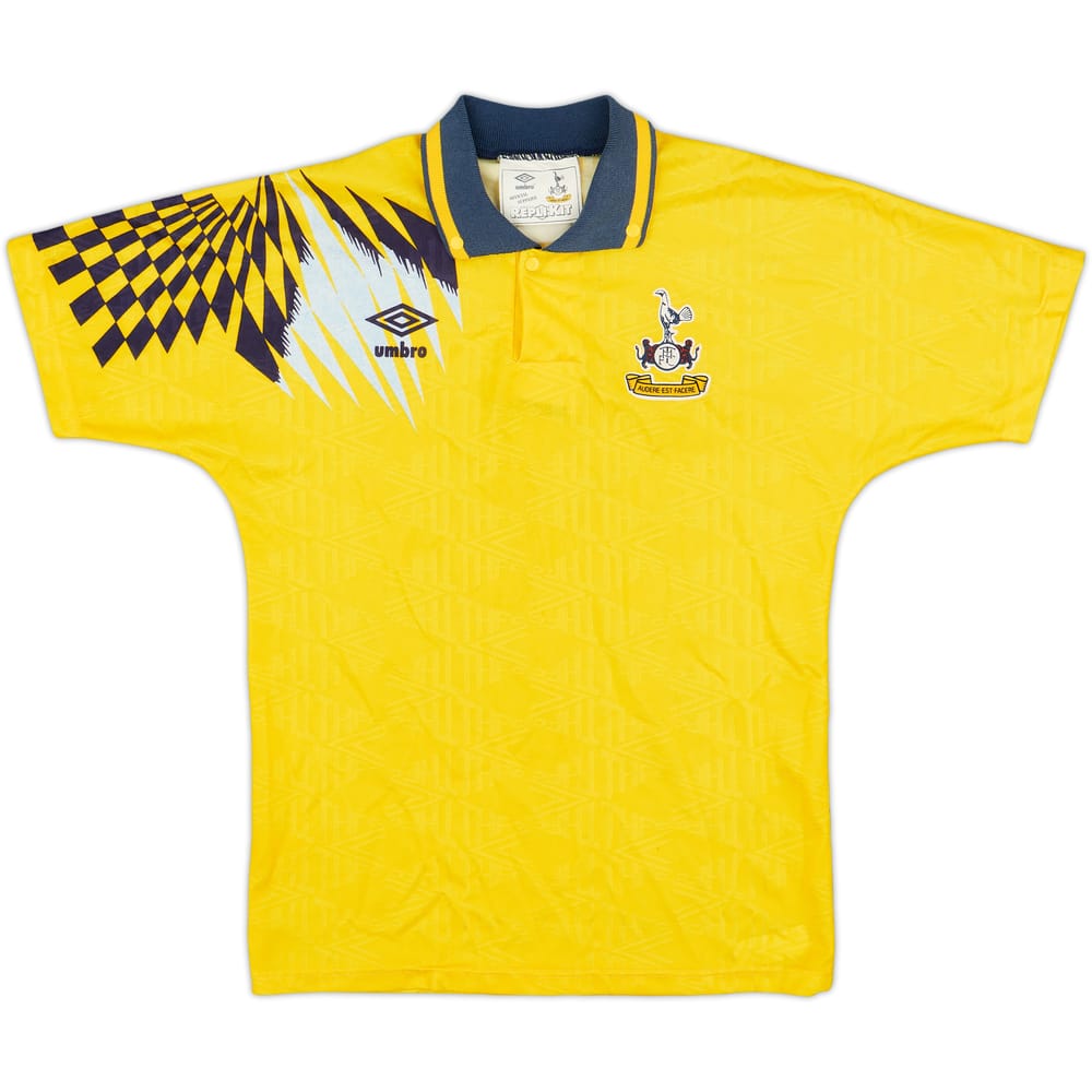 1991-95 Tottenham Away Shirt - 7/10 - (Y)