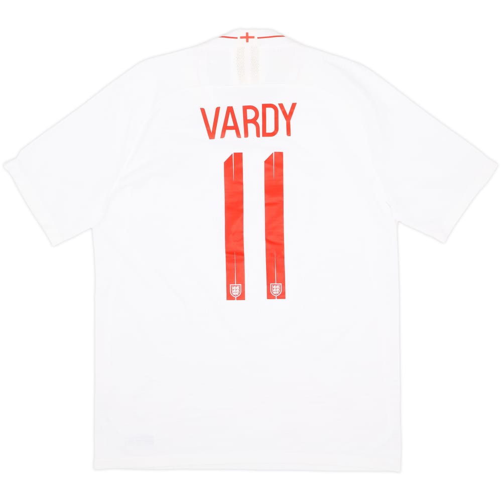 2018-19 England Home Shirt Vardy #11 - 8/10 - (M)