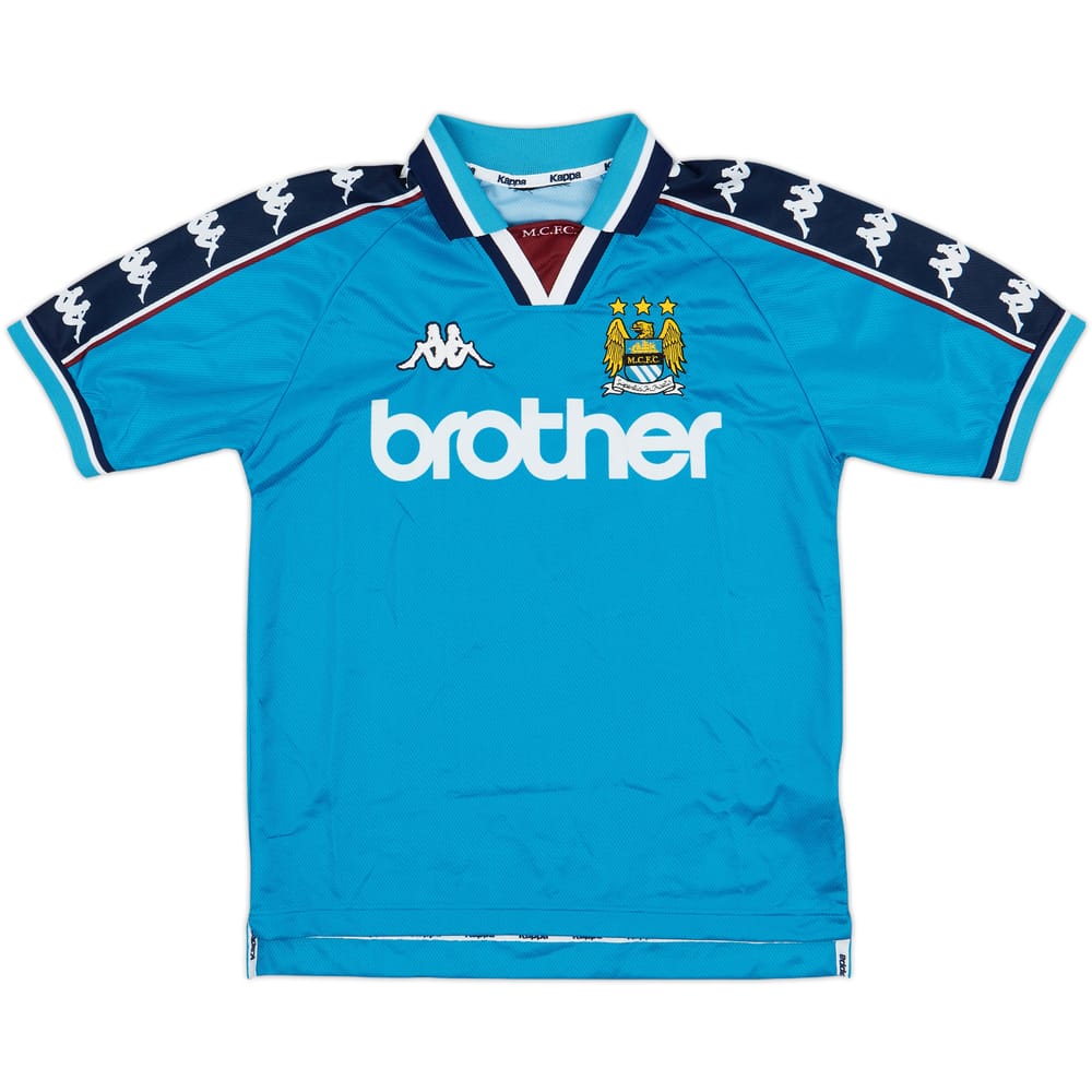 1997-99 Manchester City Home Shirt - 8/10 - (S)