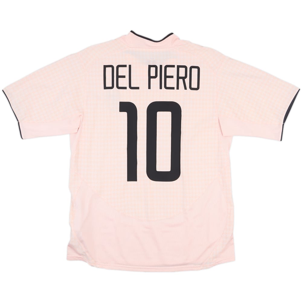 2003-04 Juventus Away Shirt Del Piero #10 - 7/10 - (M)