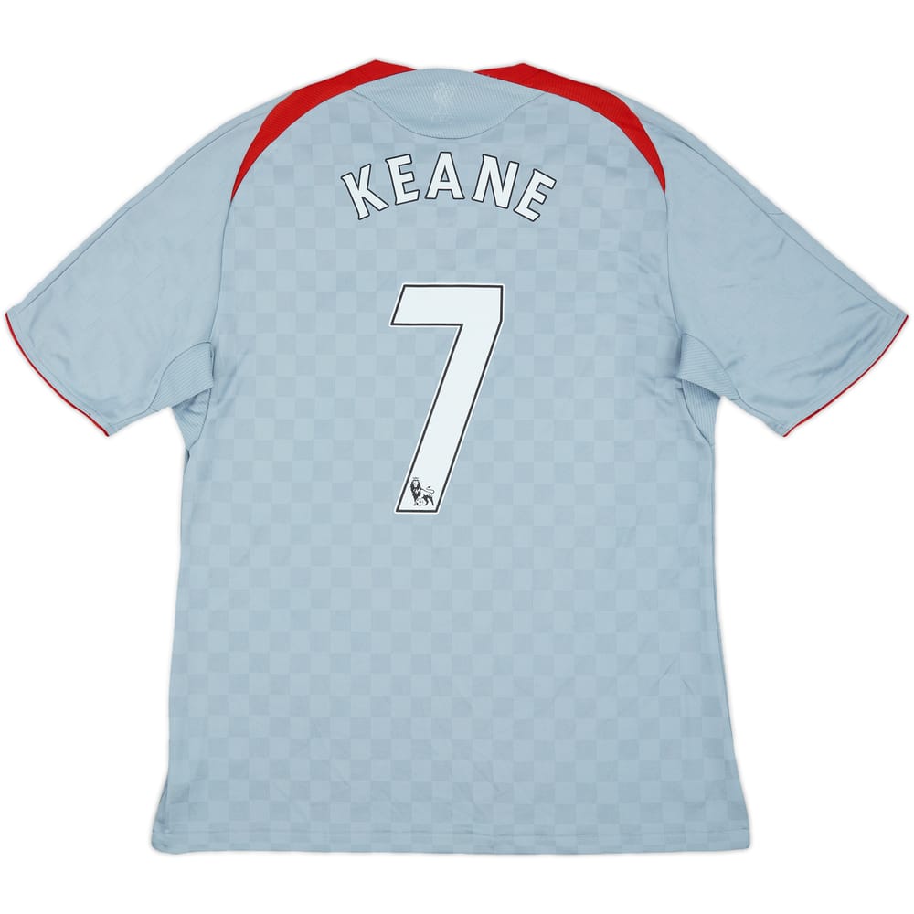 2008-09 Liverpool Away Shirt Keane #7 - 8/10 - (L)