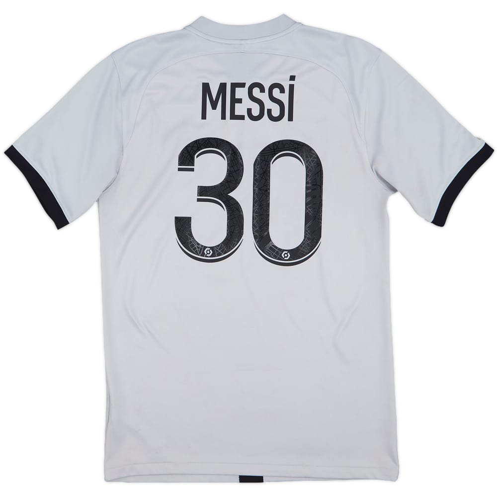 2022-23 Paris Saint-Germain Away Shirt Messi #30 - 6/10 - (S)