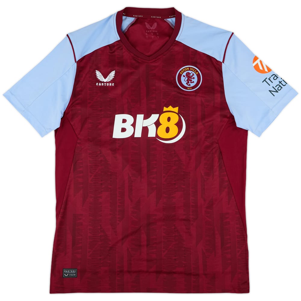 2023-24 Aston Villa Home Shirt - 10/10 - (M)