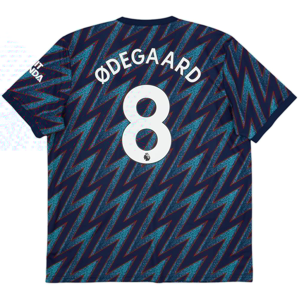 2021-22 Arsenal Third Shirt Odegaard #8 - 10/10 - (XL)