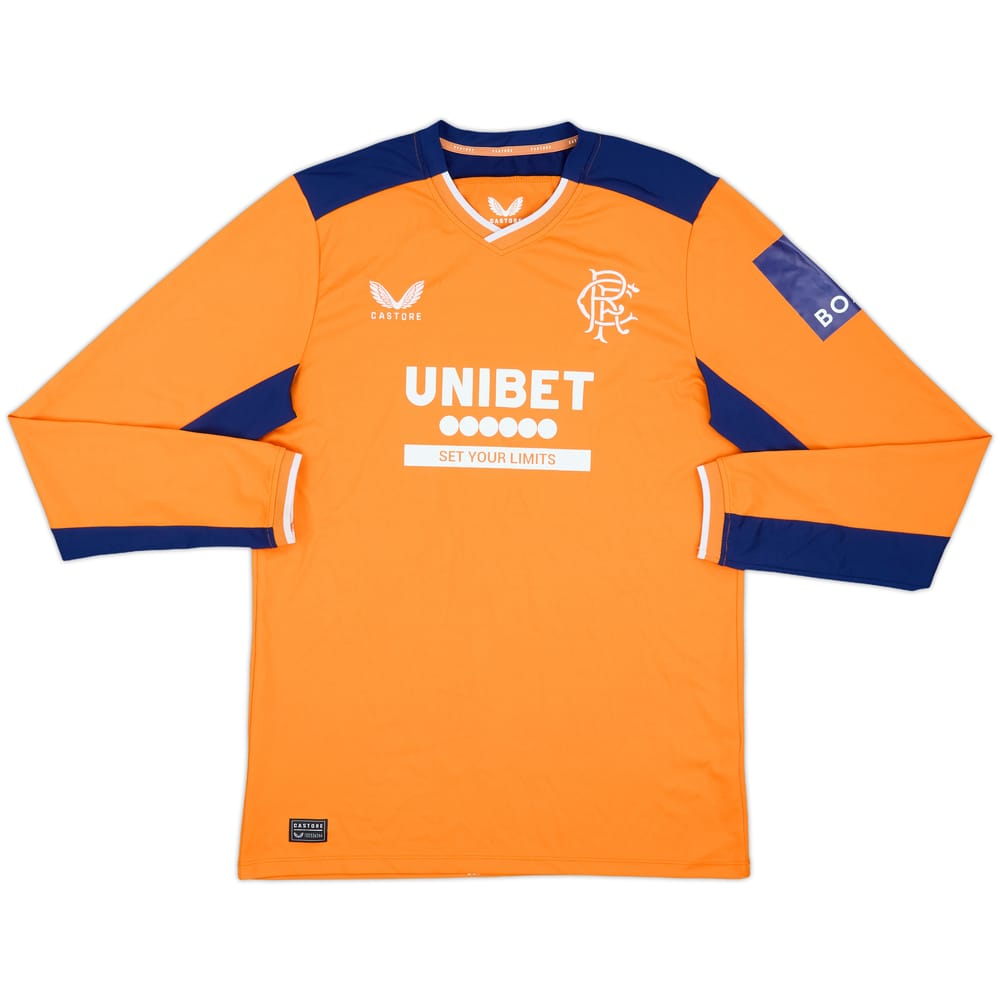 2022-23 Rangers Third L/S Shirt - 8/10 - (M)