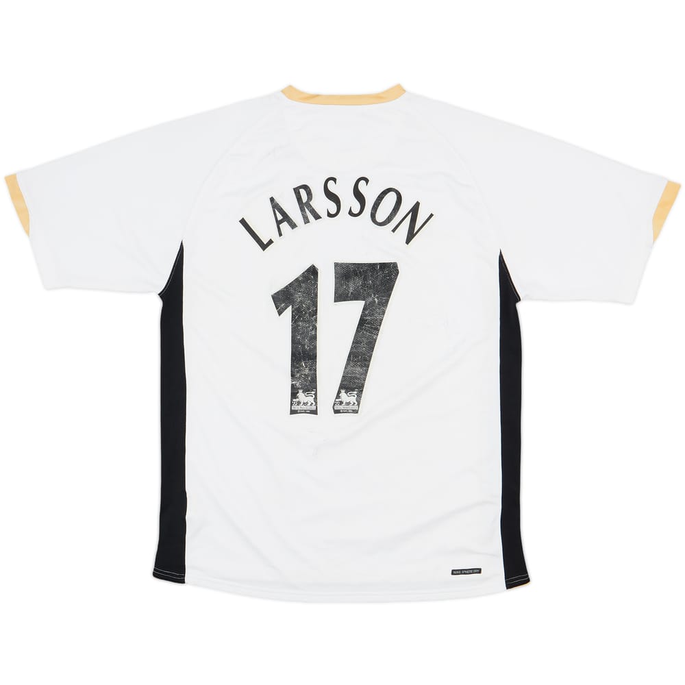 2006-08 Manchester United Away Shirt Larsson #17 - 5/10 - (L)