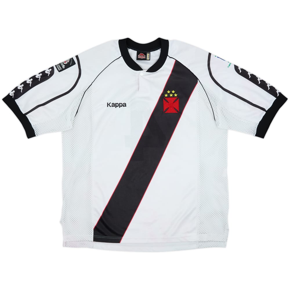 1998 Vasco da Gama Away Shirt #4 - 6/10 - (XL)