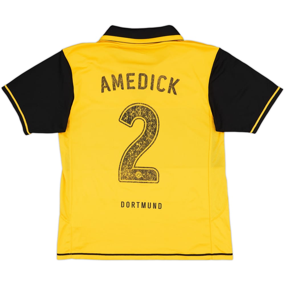 2007-08 Borussia Dortmund Home Shirt Amedick #2 - 4/10 - (L)
