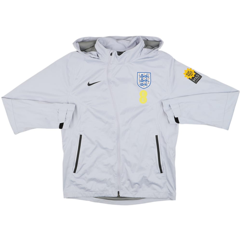 2022-23 England Nike Hooded Track Jacket - 8/10 - (M)