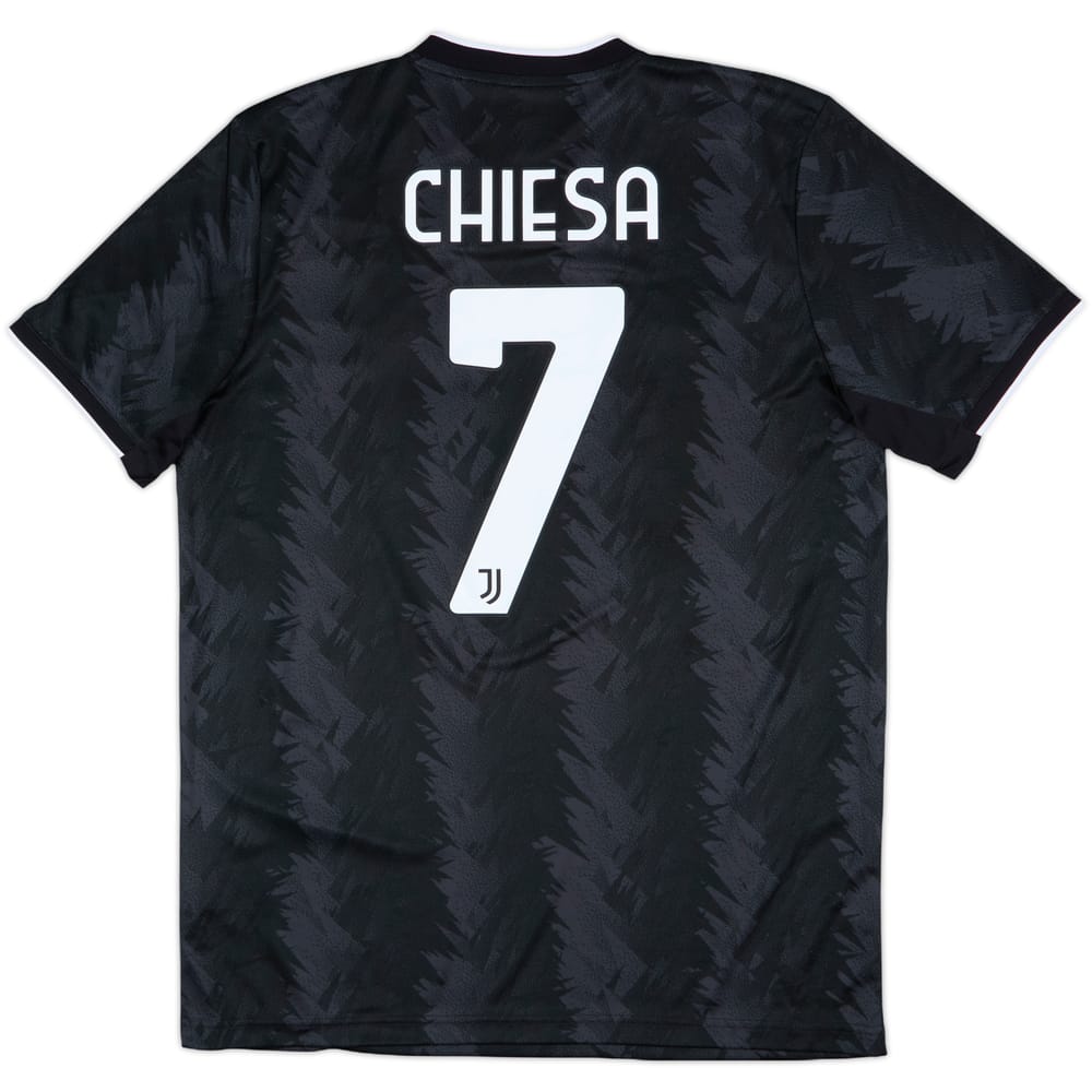 2022-23 Juventus Away Shirt Chiesa #7 - 9/10 - (L)