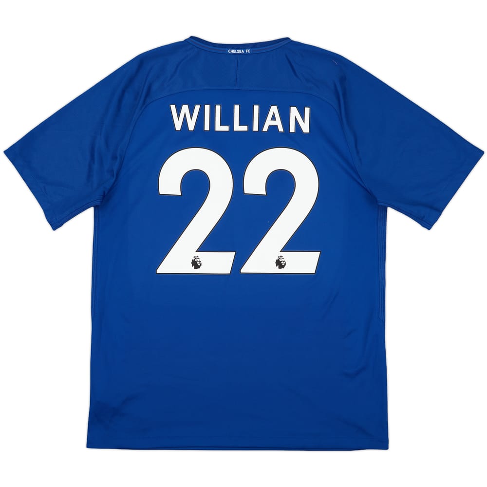2017-18 Chelsea Home Shirt Willian #22 - 8/10 - (L)