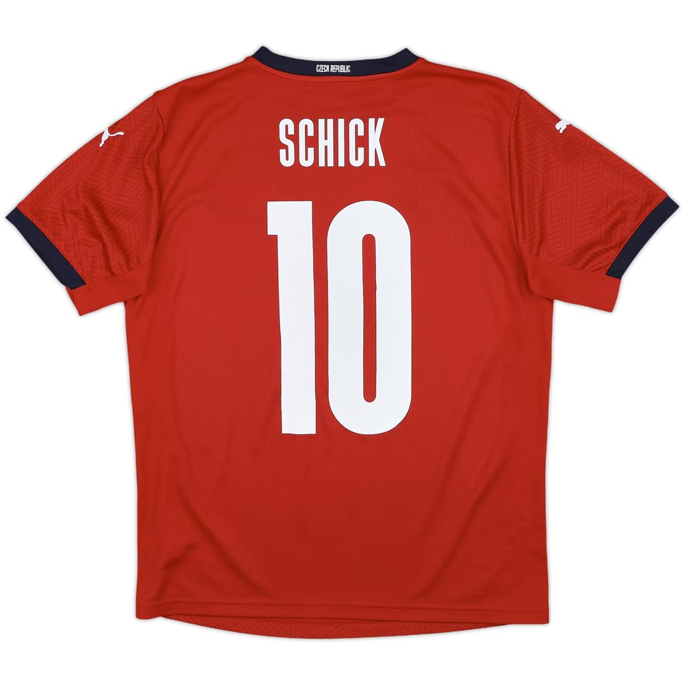 2020-21 Czech Republic Home Shirt Schick #10 - 9/10 - (M)