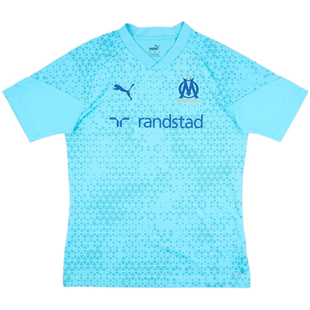 2023-24 Olympique Marseille Puma Training Shirt - 10/10 - (M)