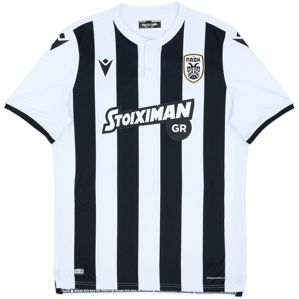 2019-20 PAOK Home Shirt - 9/10 - (XL)