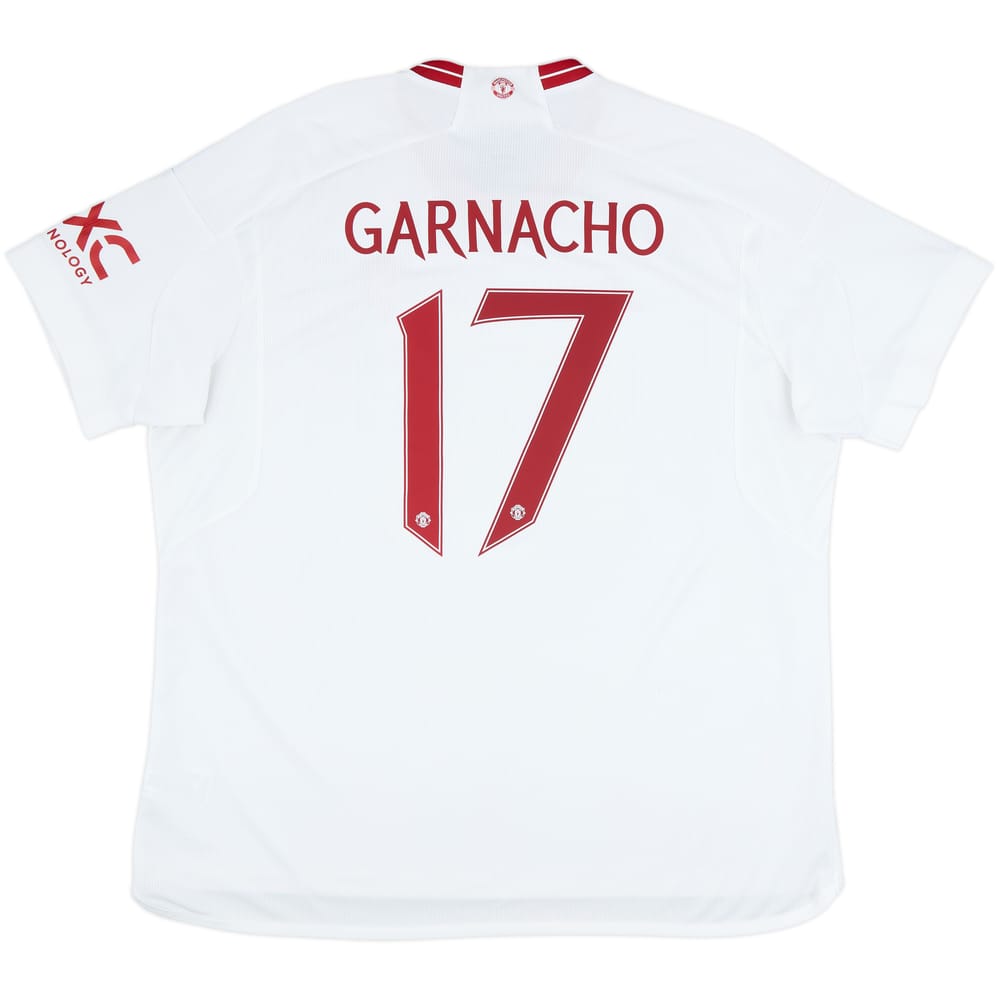 2023-24 Manchester United Third Shirt Garnacho #17 - 8/10 - (XXL)