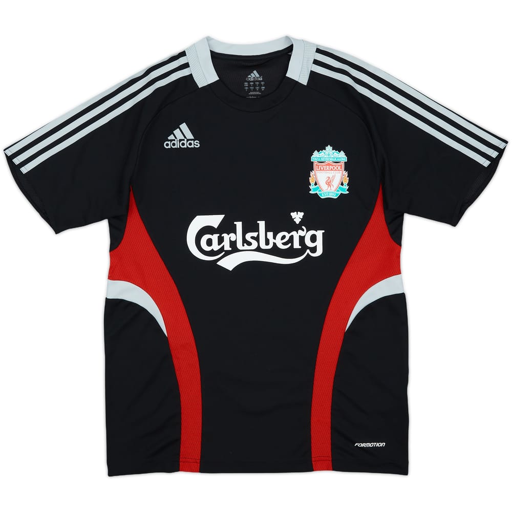 2008-09 Liverpool adidas Formotion Training Shirt - 8/10 - (S)