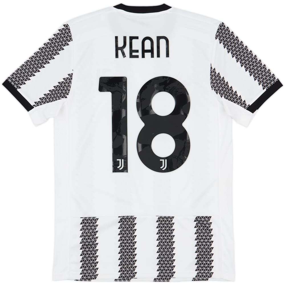 2022-23 Juventus Home Shirt Kean #18 - 9/10 - (S)