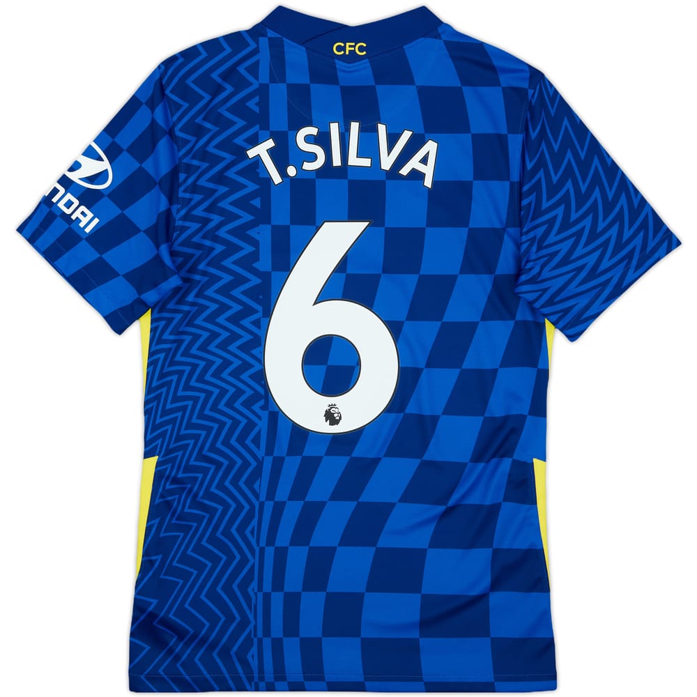 2021-22 Chelsea Home Shirt T.Silva #6 - 10/10 - (S)
